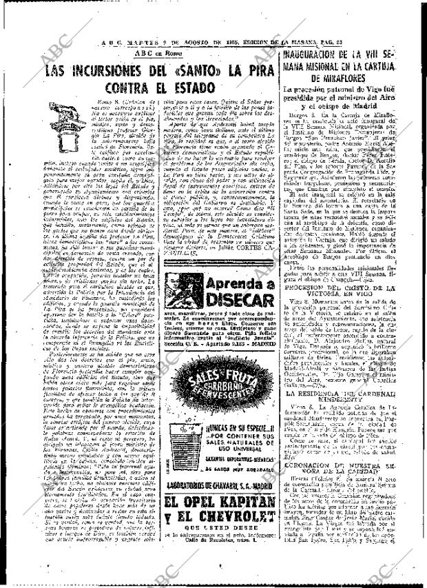 ABC MADRID 09-08-1955 página 23