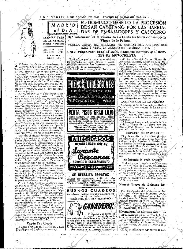 ABC MADRID 09-08-1955 página 29