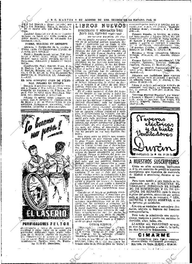 ABC MADRID 09-08-1955 página 36