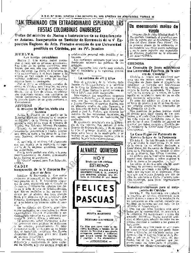 ABC SEVILLA 09-08-1955 página 15
