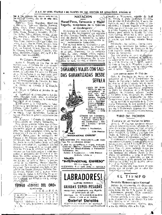 ABC SEVILLA 09-08-1955 página 27