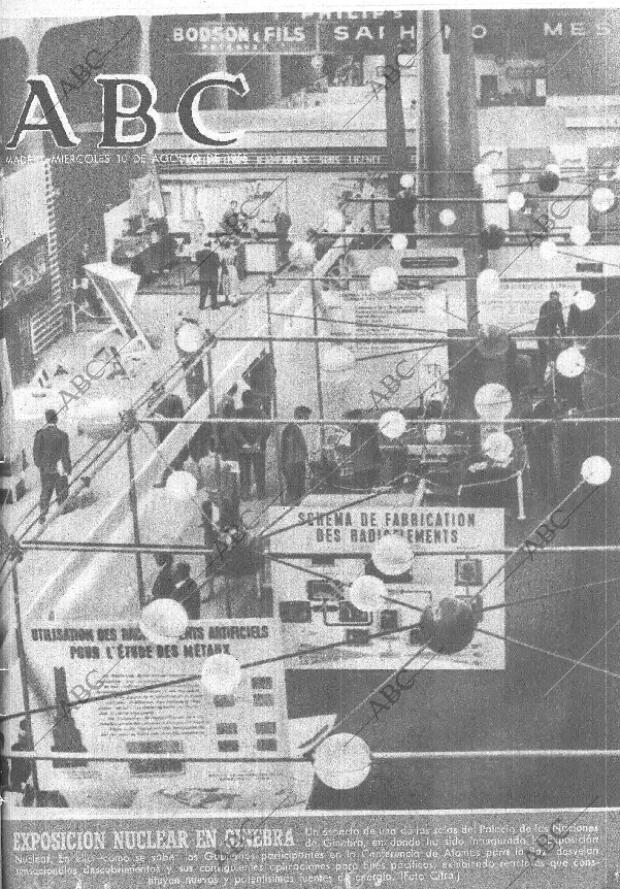 ABC MADRID 10-08-1955 página 1