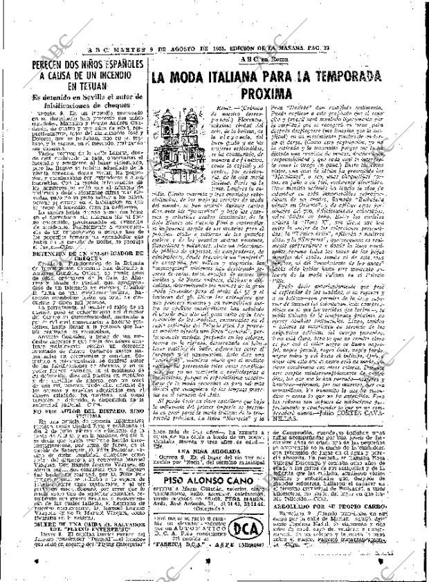 ABC MADRID 10-08-1955 página 33