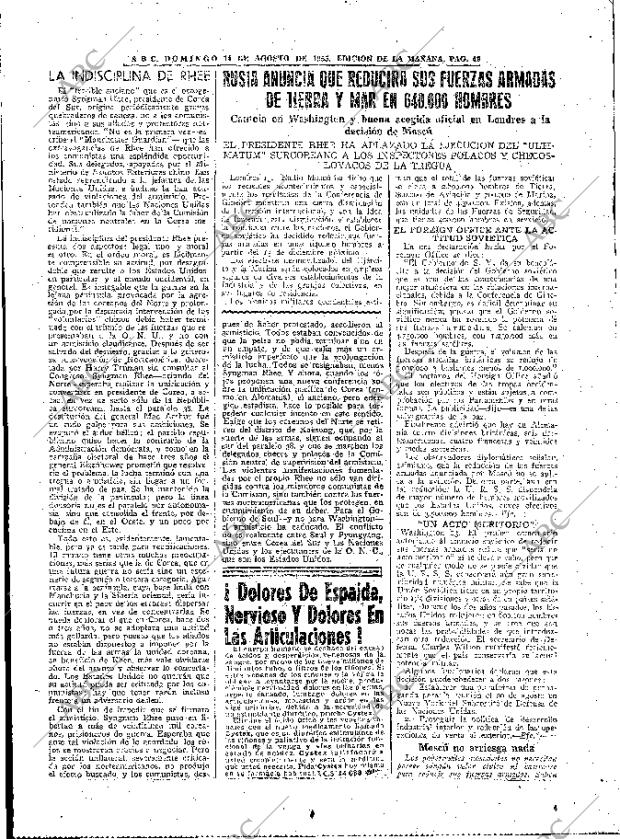 ABC MADRID 14-08-1955 página 49