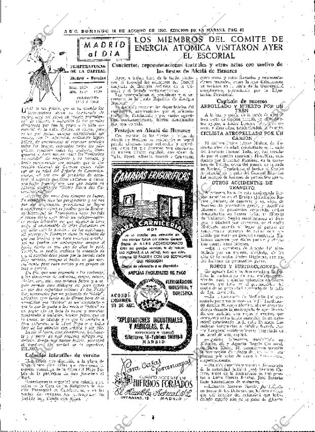 ABC MADRID 14-08-1955 página 61