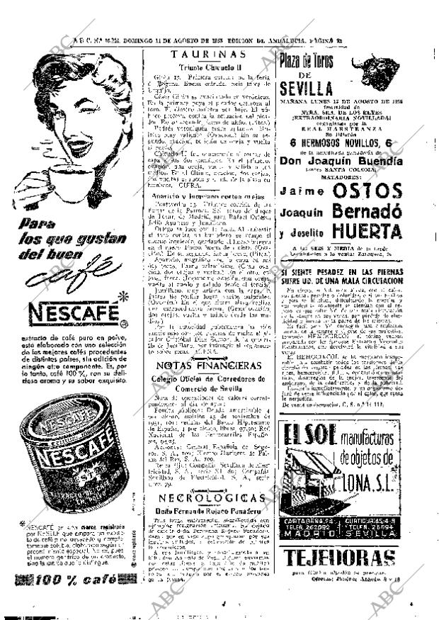 ABC SEVILLA 14-08-1955 página 32