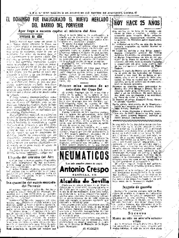 ABC SEVILLA 16-08-1955 página 17