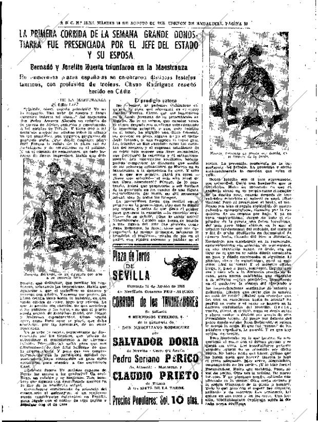 ABC SEVILLA 16-08-1955 página 19