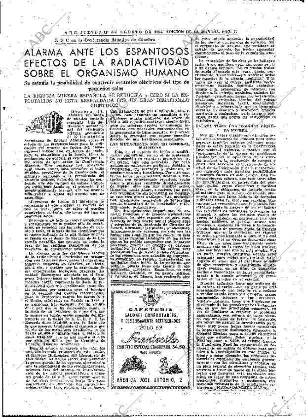 ABC MADRID 18-08-1955 página 17