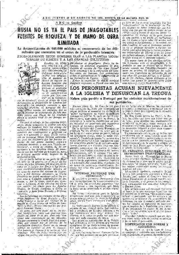 ABC MADRID 18-08-1955 página 19