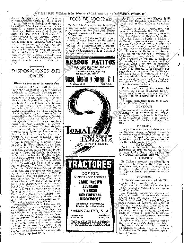 ABC SEVILLA 19-08-1955 página 12