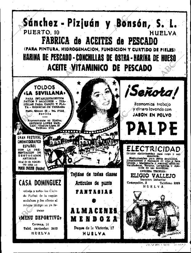 ABC SEVILLA 20-08-1955 página 6