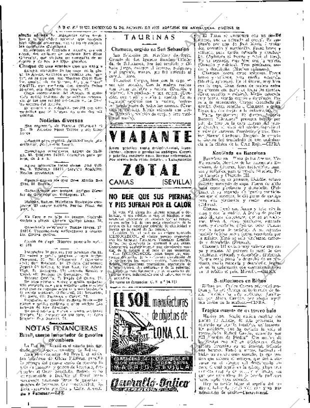 ABC SEVILLA 21-08-1955 página 28