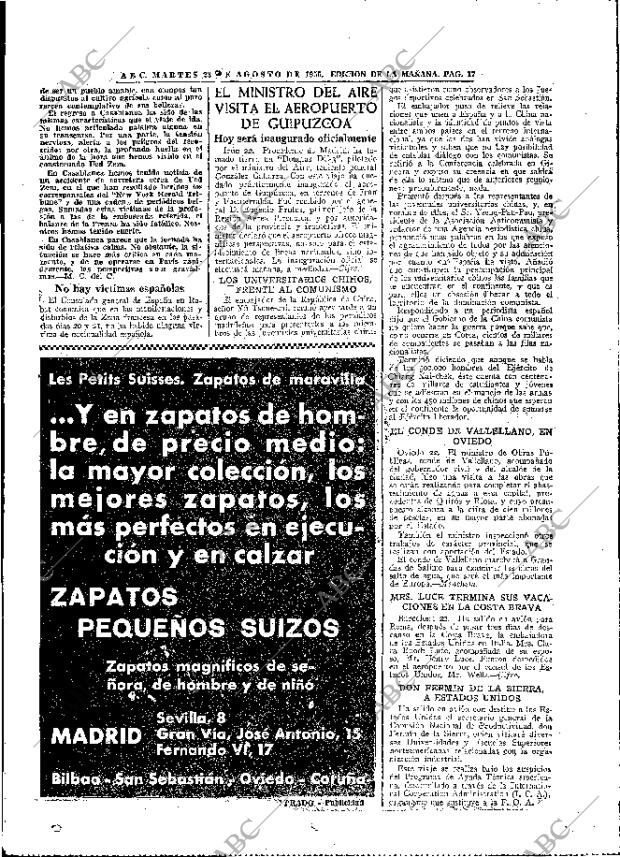 ABC MADRID 23-08-1955 página 17