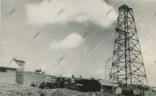 En la zona de Telata de Reisana, en el Protectorado español de Marruecos, se...