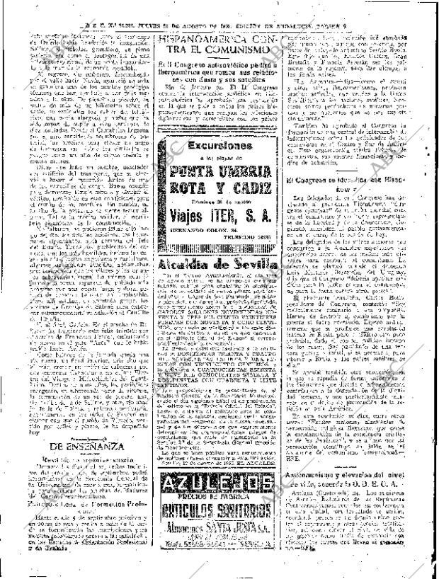 ABC SEVILLA 25-08-1955 página 8