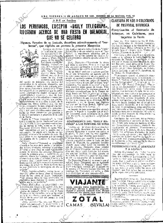 ABC MADRID 26-08-1955 página 22