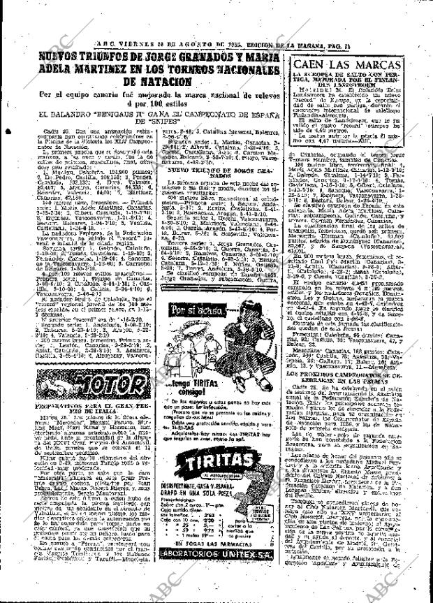 ABC MADRID 26-08-1955 página 31