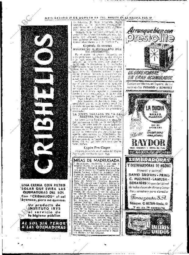 ABC MADRID 27-08-1955 página 28
