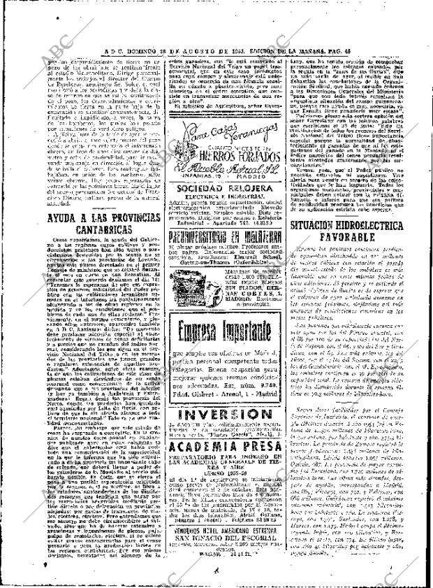 ABC MADRID 28-08-1955 página 38