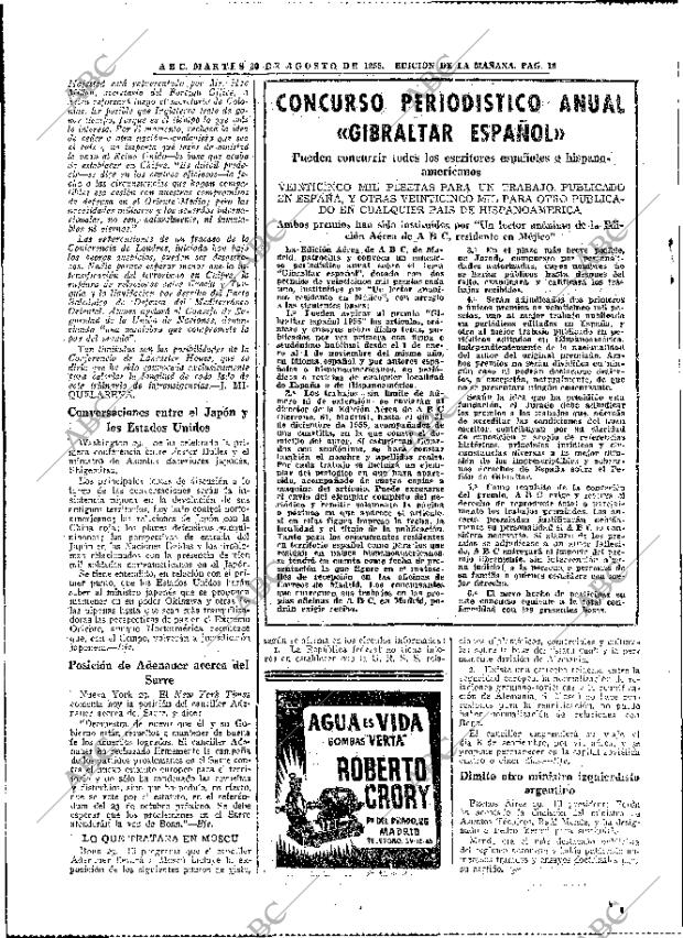 ABC MADRID 30-08-1955 página 18