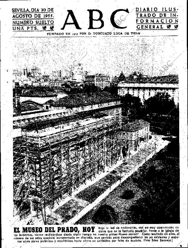 ABC SEVILLA 30-08-1955 página 1