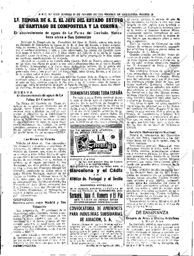 ABC SEVILLA 30-08-1955 página 13