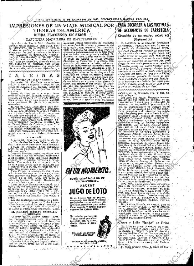 ABC MADRID 31-08-1955 página 33