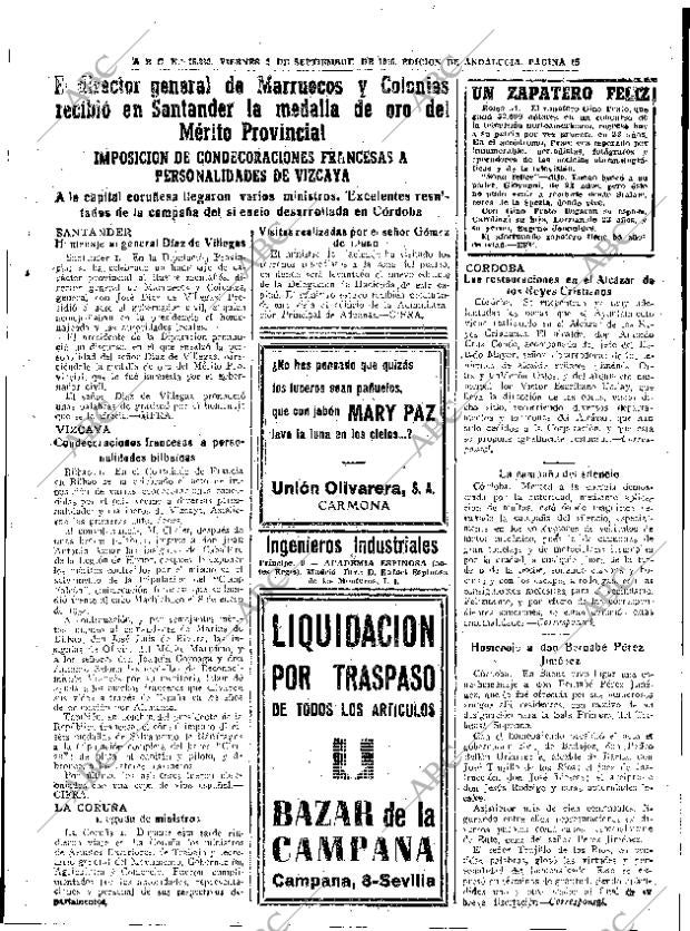 ABC SEVILLA 02-09-1955 página 15