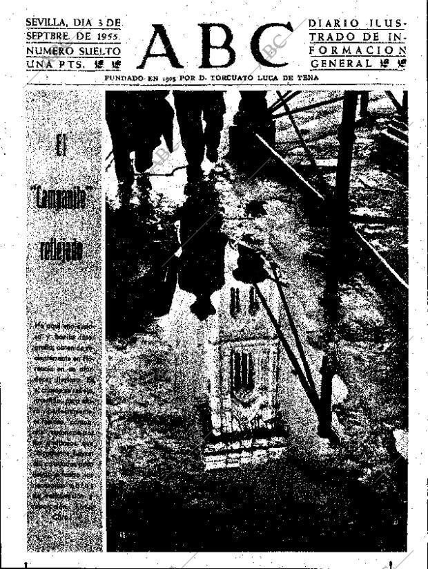 ABC SEVILLA 03-09-1955 página 1