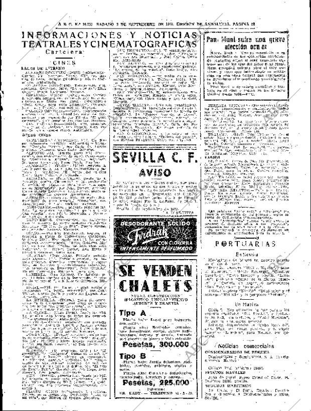 ABC SEVILLA 03-09-1955 página 23