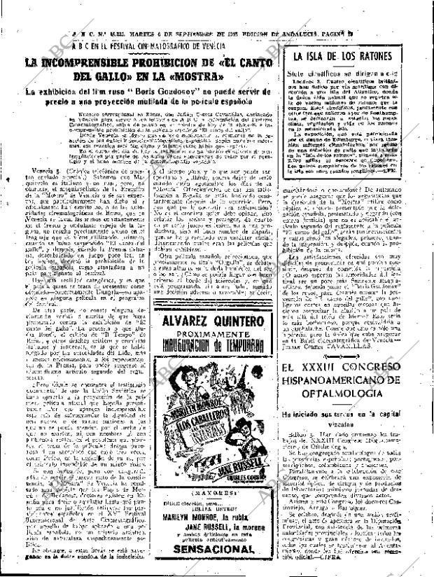 ABC SEVILLA 06-09-1955 página 13