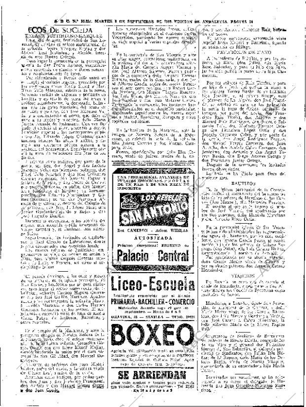 ABC SEVILLA 06-09-1955 página 14