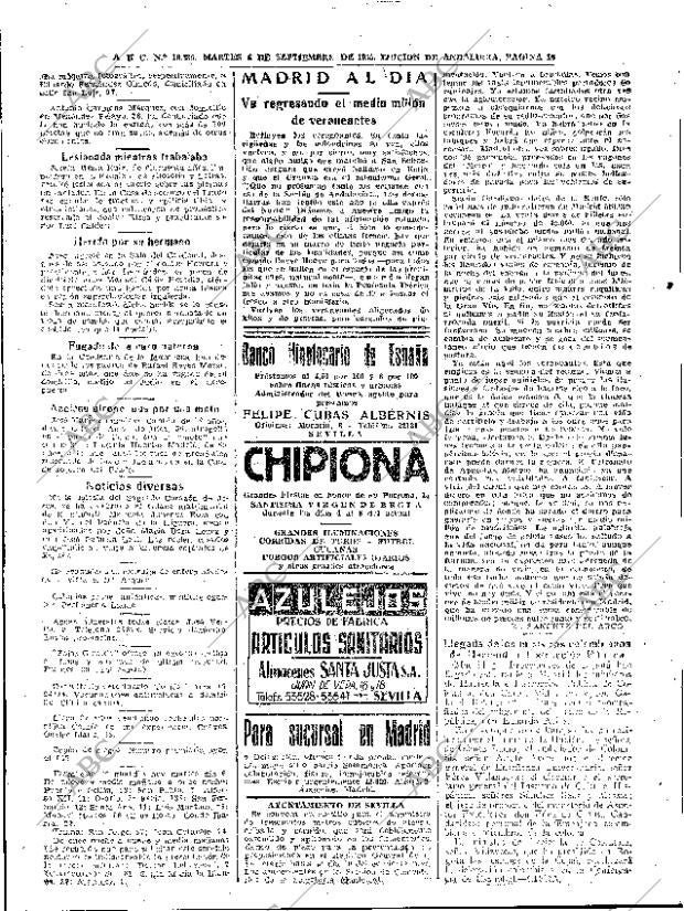 ABC SEVILLA 06-09-1955 página 16