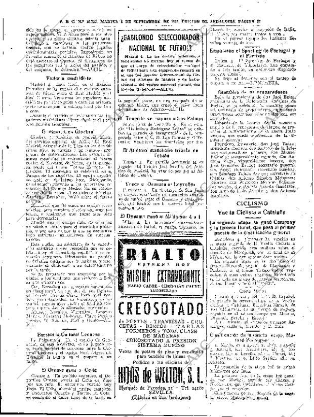 ABC SEVILLA 06-09-1955 página 21