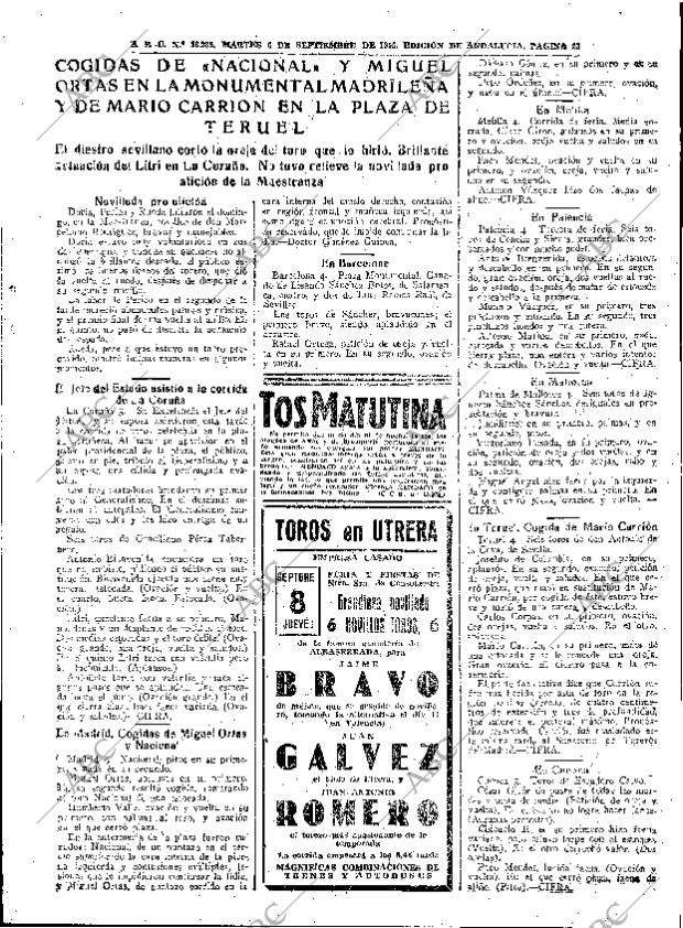 ABC SEVILLA 06-09-1955 página 23