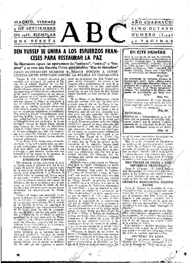 ABC MADRID 09-09-1955 página 15