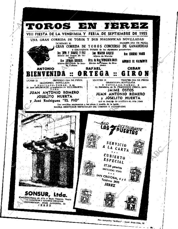 ABC SEVILLA 10-09-1955 página 11