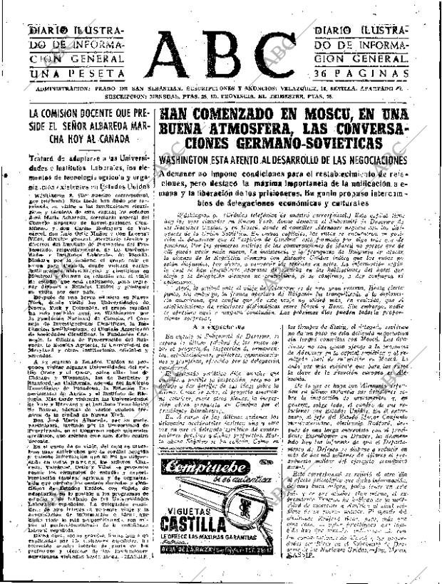 ABC SEVILLA 10-09-1955 página 15