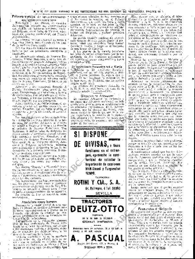 ABC SEVILLA 10-09-1955 página 16