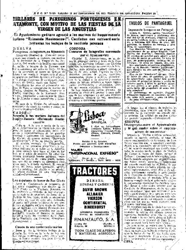 ABC SEVILLA 10-09-1955 página 23