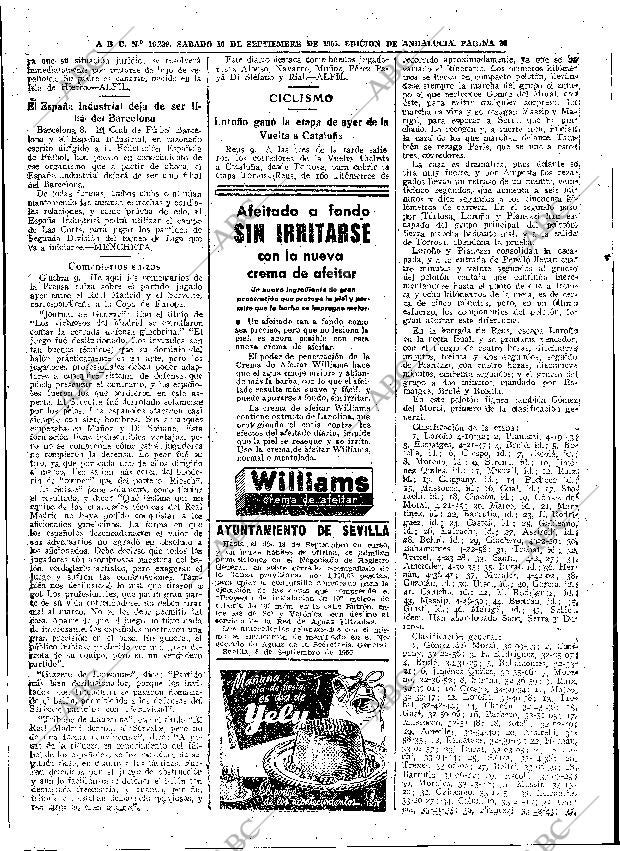 ABC SEVILLA 10-09-1955 página 30