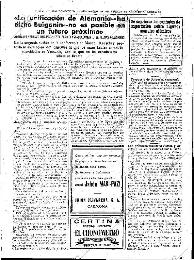 ABC SEVILLA 11-09-1955 página 19