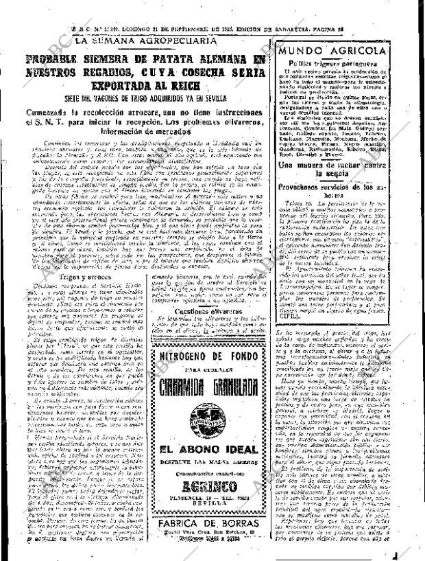 ABC SEVILLA 11-09-1955 página 23