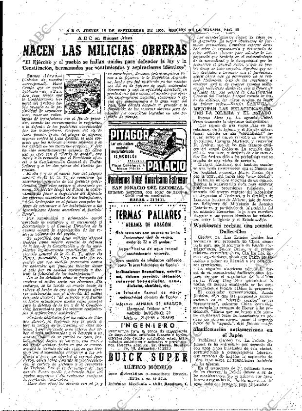 ABC MADRID 15-09-1955 página 17