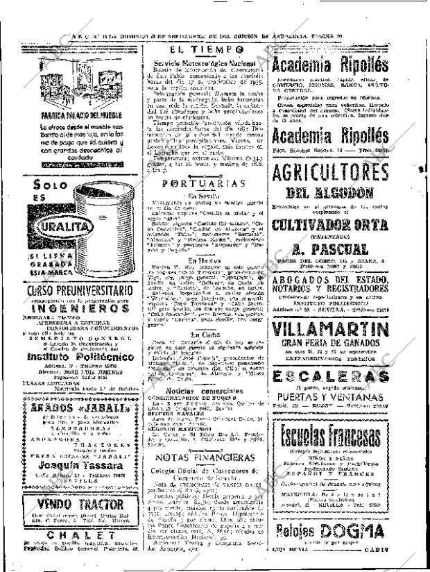 ABC SEVILLA 18-09-1955 página 30