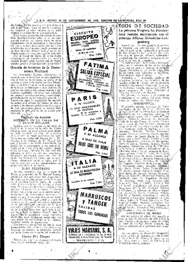 ABC MADRID 22-09-1955 página 28