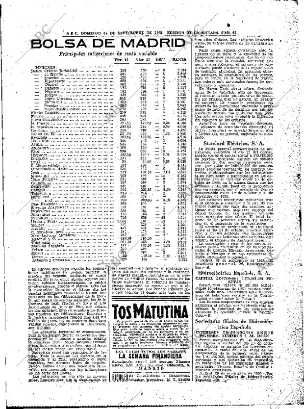 ABC MADRID 25-09-1955 página 65