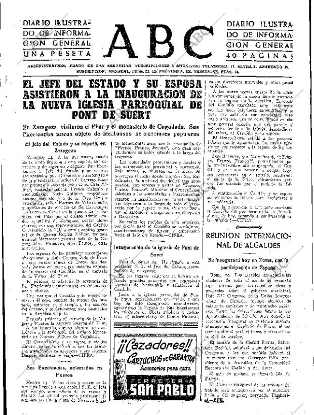 ABC SEVILLA 25-09-1955 página 15