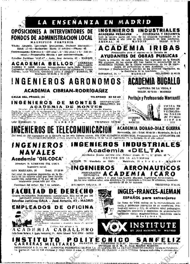 ABC MADRID 27-09-1955 página 20